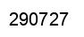Number 290727 black image