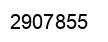 Number 2907855 black image