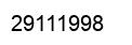 Número 29111998 imagen negro