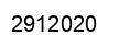 Number 2912020 black image