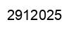 Número 2912025 imagen negro