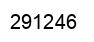 Number 291246 black image