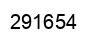 Number 291654 black image