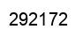 Number 292172 black image