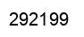 Number 292199 black image
