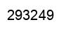 Number 293249 black image