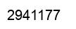 Number 2941177 black image