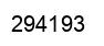 Number 294193 black image