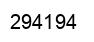 Number 294194 black image