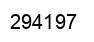 Number 294197 black image