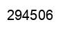 Número 294506 imagen negro