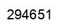 Number 294651 black image