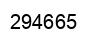 Number 294665 black image