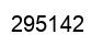 Number 295142 black image
