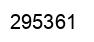 Número 295361 imagen negro