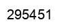 Número 295451 imagen negro