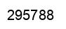 Number 295788 black image
