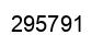 Number 295791 black image