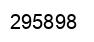 Number 295898 black image