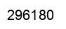 Number 296180 black image