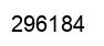 Number 296184 black image