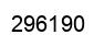 Number 296190 black image