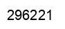 Number 296221 black image