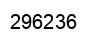 Number 296236 black image
