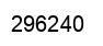 Número 296240 imagen negro