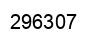 Number 296307 black image