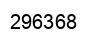 Number 296368 black image