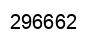 Number 296662 black image