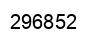 Number 296852 black image