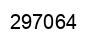 Number 297064 black image