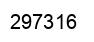 Number 297316 black image