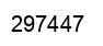 Number 297447 black image