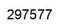 Number 297577 black image