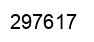 Number 297617 black image