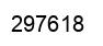 Number 297618 black image