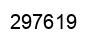 Number 297619 black image
