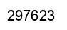 Number 297623 black image