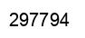 Number 297794 black image