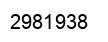 Number 2981938 black image