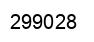 Número 299028 imagen negro