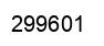 Number 299601 black image