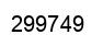 Número 299749 imagen negro