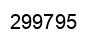 Número 299795 imagen negro