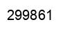 Número 299861 imagen negro