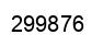 Número 299876 imagen negro