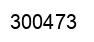 Number 300473 black image